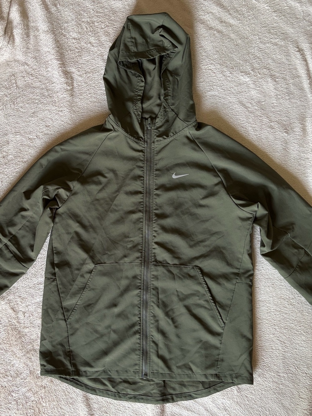 Boys lightweight Nike windbreaker jacket